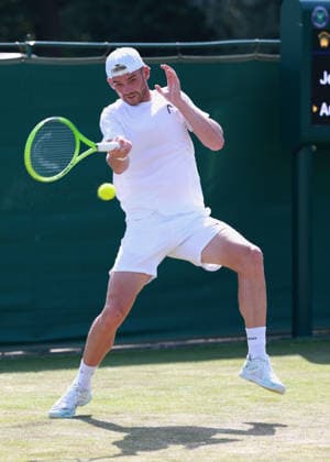 Jerome Kim (SUI), Herren Einzel, Men s Singles, Qualifikation, Wimbledon Tennis - Wimbledon 2026 - Grand Slam ITF ATP, Tennis Herren WTA, Tennis Damen - AELTC - London - - Great Britain - 24 June 2026. *** Jerome Kim SUI, Men s Singles, Qualifying, Wimbledon Tennis, Wimbledon 2026, Grand Slam, ITF, ATP, WTA, AELTC, London, Great Britain, June 24, 2026 Copyright: xJuergenxHasenkopfx