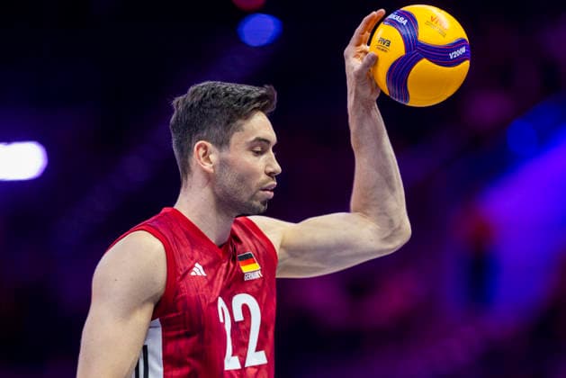 Argentina vs Germany - 2026 Men s Volleyball Nations League - Gliwice -Day1 Tobias Brand during the 2026 Men s Volleyball Nations League match between Argentina and Germany in Gliwice, Poland, on June 24, 2026. NO SALES POLAND Gliwice Poland  Copyright: xAndrzejxIwanczukx originalFilename:iwanczuk-argentin260624_npUWY.jpg