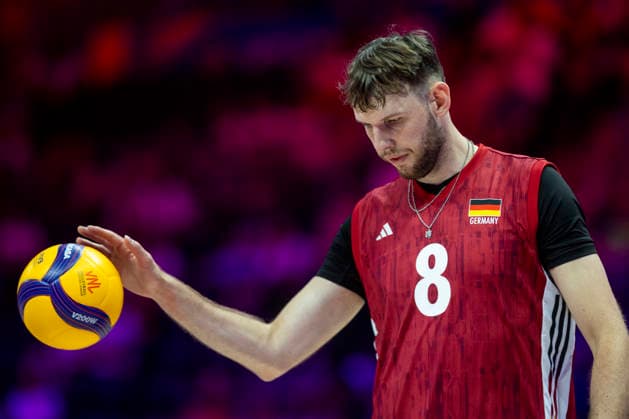 Argentina vs Germany - 2026 Men s Volleyball Nations League - Gliwice -Day1 Filip John during the 2026 Men s Volleyball Nations League match between Argentina and Germany in Gliwice, Poland, on June 24, 2026. NO SALES POLAND Gliwice Poland  Copyright: xAndrzejxIwanczukx originalFilename:iwanczuk-argentin260624_np20W.jpg