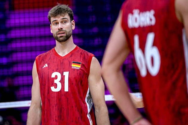 GLIWICE 24.06.2026 MECZ SIATKARSKA LIGA NARODOW 2026 PILKA SIATKOWA --- FIVB VOLLEYBALL NATIONS LEAGUE MATCH: ARGENTYNA - NIEMCY --- ARGENTINA - GERMANY N Z YANN BOHME FOT.PAWEL PIOTROWSKI 400MM.PL NEWSPIX.PL --- newspix.pl 