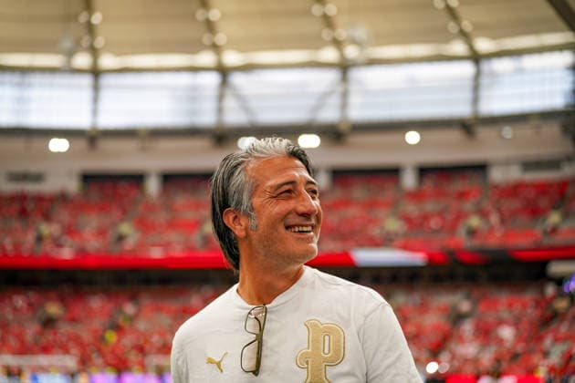 Kanada: Fußball FIFA Weltmeisterschaft 2026 Gruppenphase Schweiz vs Kanada BC Place Stadium (Vancouver, British Columbia): Murat Yakin (Trainer, Schweiz) *** Canada Soccer 2026 FIFA World Cup Group Stage Switzerland vs. Canada BC Place Stadium, Vancouver, British Columbia Murat Yakin, Head Coach, Switzerland Copyright: xJOERANxSTEINSIEKx
