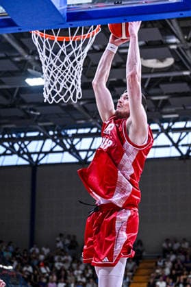 IPA86017746 - BRANKOVI? Danko of Croatia ITALY - CROATIA Friendly Match June 23, 2026 Photo by Mitja Emili during the Italy vs. Croatia basketball exhibition game in Gorizia, Italy, June 24, 2026  Copyright: xMitjaxEmili IPAxSportx xx 86017746