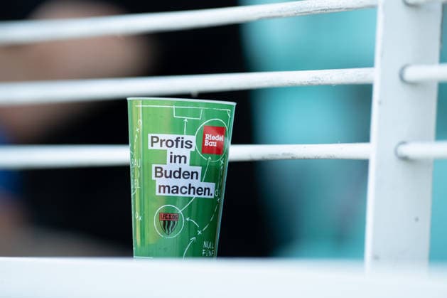 1. FC 1905 Schweinfurt vs. BSG Chemie leipzig, Sachs-Stadion Football, Regionalliga Friendly 1. FC 1905 Schweinfurt vs. BSG Chemie leipzig 24 Jun 2026 Sachs-Stadion , Schweinfurt, Germany Image: FC 05 fan cup. DFL REGULATIONS PROHIBIT ANY USE OF PHOTOGRAPHS AS IMAGE SEQUENCES AND OR QUASI-VIDEO Copyright: xPresseFotoxEvansx