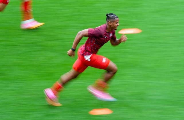 Switzerland v Canada - FIFA World Cup, WM, Weltmeisterschaft, Fussball 2026 - Group B VANCOUVER, CANADA - JUNE 24: Akanji of Switzerland warms up prior the 2026 FIFA World Cup Group B match between Switzerland and Canada at BC Place Stadium in Vancouver, Canada, on June 24, 2026. Ercin Erturk Anadolu Vancouver Canada. Editorial use only. Please get in touch for any other usage.  Copyright: x2026xAnadoluxErcinxErturkx