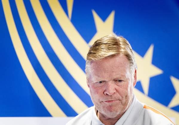 KANSAS CITY - National coach Ronald Koeman during a press conference, PK, Pressekonferenz of the Dutch national team, Nationalteam ahead of the World Cup match against Tunisia, on June 24, 2026, in Kansas City. KOEN VAN WEEL ANP xVIxANPxSportx xxANPxIVx 561875922 originalFilename: 561875922.jpg