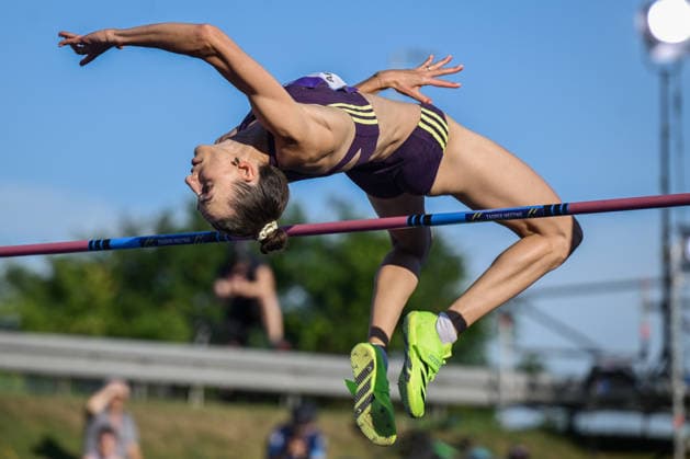 76th Boris Hanzekovic Memorial ZAGREB, CROATIA - JUNE 24: Lia Apostolovski of Slovenia competes in Women s High Jump during the 76th Boris Hanzekovic Memorial, part of the World Athletics Continental Tour Gold 2026 at City Fountains on June 24, 2026 in Zagreb, Croatia.  NevaxZganec PIXSELL