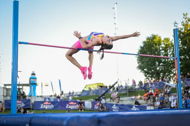 76th Boris Hanzekovic Memorial ZAGREB, CROATIA - JUNE 24:Yaroslava Mahuchikh of Ukraine competes in Women s High Jump during the 76th Boris Hanzekovic Memorial, part of the World Athletics Continental Tour Gold 2026 at City Fountains on June 24, 2026 in Zagreb, Croatia.  NevaxZganec PIXSELL