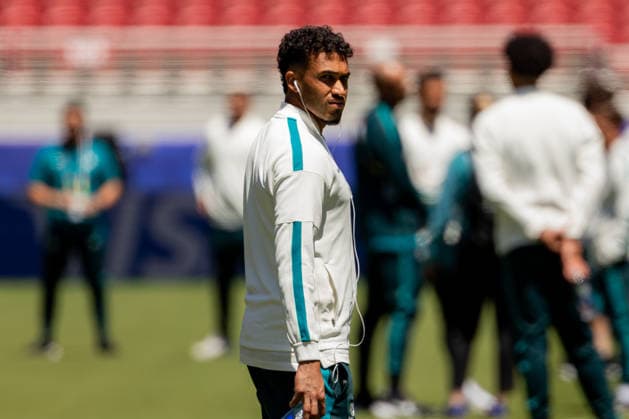 SOCCER AUSTRALIA TRAINING, Socceroos player Nishan Velupillay gets a first look of the pitch ahead of their match against Paraguay at the San Francisco Bay Area Stadium in Santa Clara, California, United States, Wednesday, June 24, 2026. ( NO ARCHIVING Alameda California United States  Copyright: xJasonxHenryx 20260625191273019975