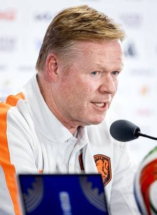 KANSAS CITY - National coach Ronald Koeman during a press conference, PK, Pressekonferenz of the Dutch national team, Nationalteam ahead of the World Cup match against Tunisia, on June 24, 2026, in Kansas City. KOEN VAN WEEL ANP xVIxANPxSportx xxANPxIVx 561878574 originalFilename: 561878574.jpg