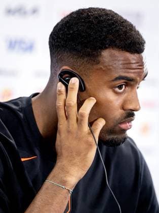 KANSAS CITY - Ryan Gravenberch during a press conference, PK, Pressekonferenz of the Dutch national team, Nationalteam ahead of the World Cup match against Tunisia, on June 24, 2026, in Kansas City. KOEN VAN WEEL ANP xVIxANPxSportx xxANPxIVx 561878589 originalFilename: 561878589.jpg