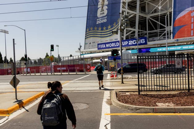 SOCCER AUSTRALIA TRAINING, Outside the San Francisco Bay Area Stadium, where the Socceroos with face Paraguay in the World Cup, in Santa Clara, California, United States, Wednesday, June 24, 2026. ( NO ARCHIVING Alameda California United States  Copyright: xJasonxHenryx 20260625165951214859
