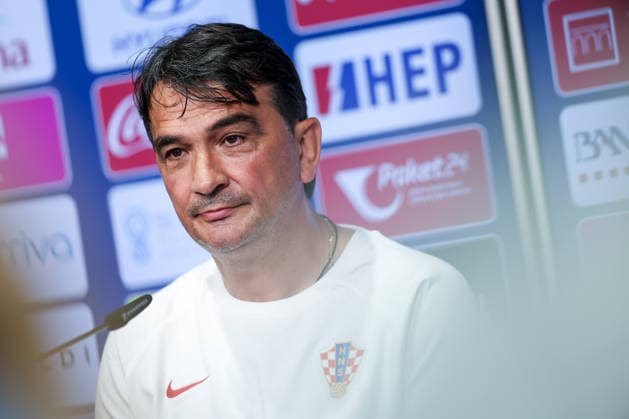 Croatia Training And press conference, PK, Pressekonferenz - FIFA World Cup, WM, Weltmeisterschaft, Fussball 2026 ALEXANDRIA, VIRGINIA - JUNE 24: Head coach of Croatia Zlatko Dalic speaks to the media during the press conference of Croatia national football team at training centre at Episcopal High School on June 24, 2026 in Alexandria, Virginia.  IgorxKralj PIXSELL