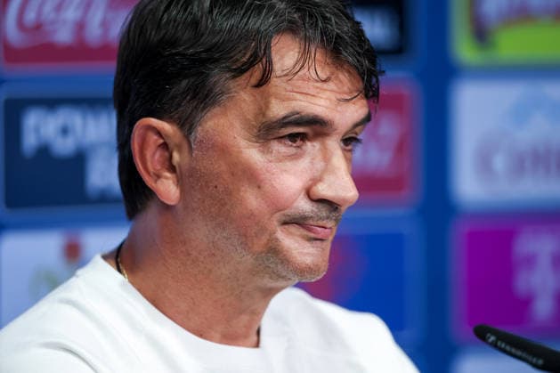 Croatia Training And press conference, PK, Pressekonferenz - FIFA World Cup, WM, Weltmeisterschaft, Fussball 2026 ALEXANDRIA, VIRGINIA - JUNE 24: Head coach of Croatia Zlatko Dalic speaks to the media during the press conference of Croatia national football team at training centre at Episcopal High School on June 24, 2026 in Alexandria, Virginia.  IgorxKralj PIXSELL