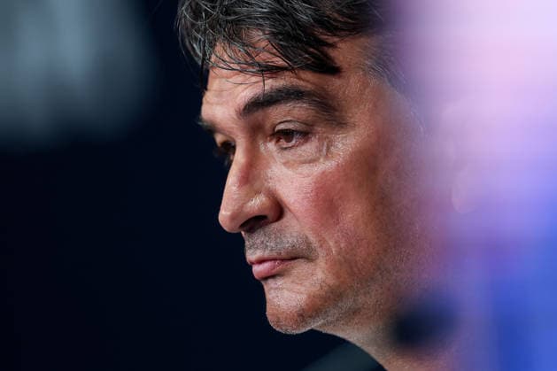 Croatia Training And press conference, PK, Pressekonferenz - FIFA World Cup, WM, Weltmeisterschaft, Fussball 2026 ALEXANDRIA, VIRGINIA - JUNE 24: Head coach of Croatia Zlatko Dalic speaks to the media during the press conference of Croatia national football team at training centre at Episcopal High School on June 24, 2026 in Alexandria, Virginia.  IgorxKralj PIXSELL