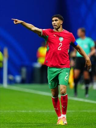 Morocco v Haiti - FIFA World Cup, WM, Weltmeisterschaft, Fussball 2026 - Group C ATLANTA, USA - JUNE 24: Achraf Hakimi of Morocco in action during 2026 FIFA World Cup First Stage Group C match between Morocco and Haiti at Mercedes-Benz Stadium (Atlanta Stadium) in Atlanta, Georgia, United States on June 24, 2026. Evrim Aydin Anadolu Georgia United States. Editorial use only. Please get in touch for any other usage.  Copyright: x2026xAnadoluxEvrimxAydinx