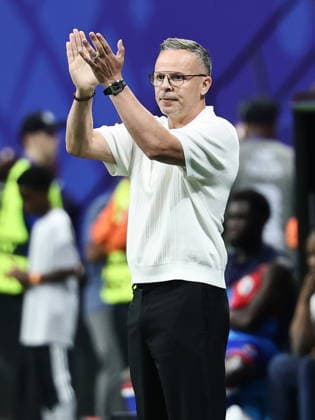 FIFA World Cup, WM, Weltmeisterschaft, Fussball 2026 - Group C - Morocco vs Haiti Morocco s head coach Mohamed Ouahbi gestures during the FIFA World Cup 2026 group stage match Morocco against Haiti, in Atlanta, Georgia, USA, 24 June 2026. ATLANTA United States  Copyright: xRONALDxWITTEKx