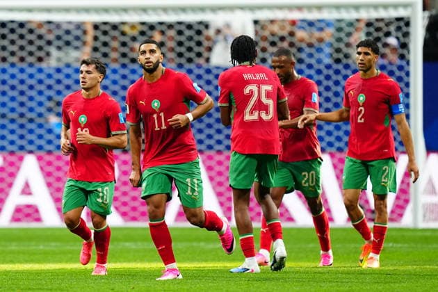 Morocco v Haiti - FIFA World Cup, WM, Weltmeisterschaft, Fussball 2026 - Group C ATLANTA, USA - JUNE 24: Ismael Saibari (11) of Morocco celebrates after scoring a goal during 2026 FIFA World Cup First Stage Group C match between Morocco and Haiti at Mercedes-Benz Stadium (Atlanta Stadium) in Atlanta, Georgia, United States on June 24, 2026. Evrim Aydin Anadolu Georgia United States. Editorial use only. Please get in touch for any other usage.  Copyright: x2026xAnadoluxEvrimxAydinx