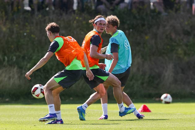 Fabian Reese (VfL Wolfsburg) - 2. Fussball Bundesliga Saison 2026-2027 Trainingsauftakt VfL Wolfsburg am VfL Center in Wolfsburg - Fussball,Deutschland,Mann,Männer,24.06.2026 *** Fabian Reese, VfL Wolfsburg 2, Bundesliga, 2026–2027 Season, Start of Training for VfL Wolfsburg at the VfL Center in Wolfsburg, Soccer, Germany, Man, Men, June 24, 2026