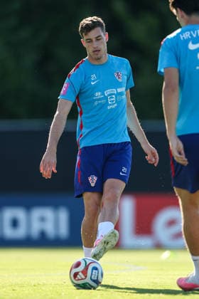 Croatia Training And press conference, PK, Pressekonferenz - FIFA World Cup, WM, Weltmeisterschaft, Fussball 2026 ALEXANDRIA, VIRGINIA - JUNE 24: Luka Sucic of Croatia during the training session of Croatian national football team at training centre at Episcopal High School on June 24, 2026 in Alexandria, Virginia.  IgorxKralj PIXSELL