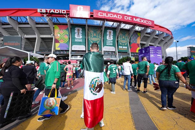 Mexico v Czechia FIFA World Cup, WM, Weltmeisterschaft, Fussball Group A Match Mexicans attend the Mexico City Stadium to support their national soccer team during the 2026 FIFA World Cup Group A match between Mexico and Czechia. on June 24, 2026 in Mexico City, Mexico. (Photo by Ian Robles Eyepix Group) Copyright: xIanxRobles xEyepixxGroupx EL_24062026_188686JPEG