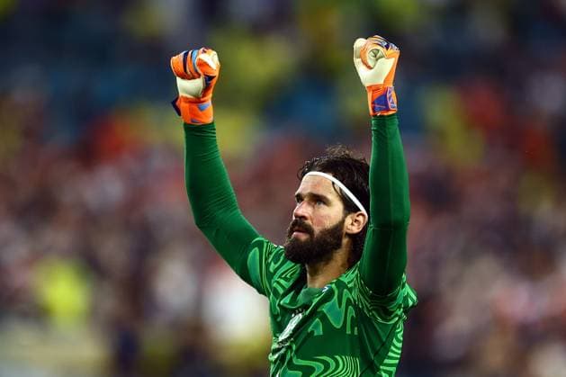 Alisson of Brazil at full time Scotland v Brazil, 2026 FIFA World Cup, WM, Weltmeisterschaft, Fussball Group C, Football, Miami Stadium, Miami, Florida, USA - 24 Jun 2026Miami Miami Stadium Florida (FL) United States of America EDITORIAL USE ONLY No use with unauthorised audio, video, data, fixture lists, club league logos or live services. Online in-match use limited to 120 images, no video emulation. No use in betting, games or single club league player publications.  Copyright: xMichaelxZemanek Shutterstockx 16956031dd
