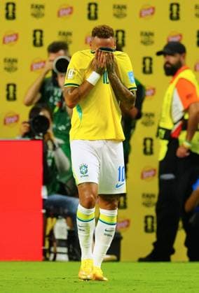 Neymar of Brazil at full time Scotland v Brazil, 2026 FIFA World Cup, WM, Weltmeisterschaft, Fussball Group C, Football, Miami Stadium, Miami, Florida, USA - 24 Jun 2026Miami Miami Stadium Florida (FL) United States of America EDITORIAL USE ONLY No use with unauthorised audio, video, data, fixture lists, club league logos or live services. Online in-match use limited to 120 images, no video emulation. No use in betting, games or single club league player publications.  Copyright: xJavierxGarcia Shutterstockx 16956030ek