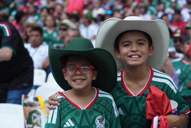 South Africa v South Korea - FIFA World Cup, WM, Weltmeisterschaft, Fussball 2026 - Group A MONTERREY, MEXICO - JUNE 24: Fans gather prior the 2026 FIFA World Cup First Stage Group A match between South Africa and South Korea at Estadio BBVA (Monterrey Stadium) in Monterrey, Mexico on June 24, 2026. Juancho Torres Anadolu Nuevo Leon Mexico. Editorial use only. Please get in touch for any other usage.  Copyright: x2026xAnadoluxJuanchoxTorresx
