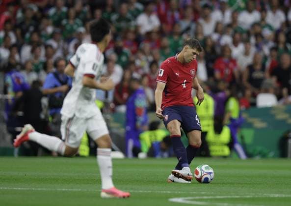 Czechia v Mexico - FIFA World Cup, WM, Weltmeisterschaft, Fussball 2026 - Group A MEXICO CITY, MEXICO - JUNE 24: Robin Hranac of Czechia in action during 2026 FIFA World Cup First Stage Group A match between Czechia and Mexico at Estadio Azteca (Mexico Stadium) in Mexico City, Mexico on June 24, 2026. Luciano Gonzalez Anadolu Mexico City Mexico. Editorial use only. Please get in touch for any other usage.  Copyright: x2026xAnadoluxLucianoxGonzalezx