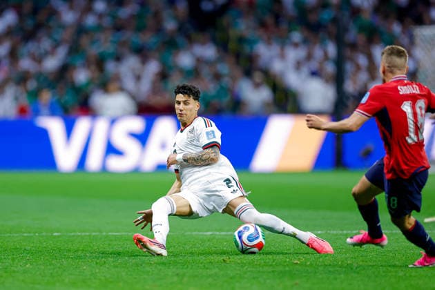 FIFA World Cup, WM, Weltmeisterschaft, Fussball 2026 CZECHIA VS MEXICO FIFA WORLD CUP 2026 CZECHIA VS MEXICO CZECHIA VS MEXICO 24062026 MEXICO CITY, MEXICO Action photo of Jorge Sanchez (2) of Mexico, during Group A game of the FIFA World Cup 2026, held at the Estadio Ciudad de Mexico of Mexico City. Foto de accion de Jorge Sanchez (2) of Mexico, durante juego del Grupo A de la Copa del Mundo 2026 de la FIFA, celebrado en el Estadio Ciudad de MÃ xico de la Ciudad de MÃ xico. PHOTO BY IMAGENSHOP AGENCIA FOTOGRAFICA MEXICO CITY MEXICO CITY MEXICO *** FIFA WORLD CUP 2026 CZECHIA VS MEXICO FIFA WORLD CUP 2026 CZECHIA VS MEXICO CZECHIA VS MEXICO 06 24 2026 MEXICO CITY, MEXICO Action photo of Jorge Sanchez 2 of Mexico during a Group A match of the 2026 FIFA World Cup, held at the Estadio Ciudad de México in Mexico City Action photo of Jorge Sanchez 2 of Mexico, during a Group A match of the 2026 FIFA World Cup, held at the Estadio Ciudad de México in Mexico City. PHOTO BY IMAGENSHOP PHOTO AGENCY MEXICO CITY MEXICO CITY MEXICO Copyright: xYOALIxMARTINEZx