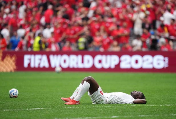 June 24, 2026, Vancouver, Bc, CANADA: Canada s Promise David (24) reacts after losing to Switzerland in a World Cup Group B soccer match, in Vancouver, on Wednesday, June 24, 2026. Canada News - June 24, 2026  - ZUMAc35_ 20260624_zaf_c35_238 Copyright: xDarrylxDyckx