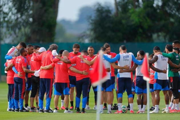 FIFA World Cup, WM, Weltmeisterschaft, Fussball 2026 - Colombia training session in Guadalajara Colombia players take part in a training session in preparation for the FIFA World Cup 2026 match Colombia against Portugal in Guadalajara, Mexico, 24 June 2026. GUADALAJARA Mexico  Copyright: xFRANCISCOxGUASCOx
