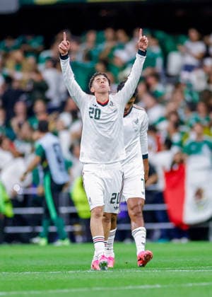 FIFA World Cup, WM, Weltmeisterschaft, Fussball 2026 CZECHIA VS MEXICO FIFA WORLD CUP 2026 CZECHIA VS MEXICO CZECHIA VS MEXICO 24062026 MEXICO CITY, MEXICO Action photo of Mateo Chavez (20) of Mexico celebrating a goal, during Group A game of the FIFA World Cup 2026, held at the Estadio Ciudad de Mexico of Mexico City. Foto de accion de Mateo Chavez (20) de Mexico, celebrando un gol durante juego del Grupo A de la Copa del Mundo 2026 de la FIFA, celebrado en el Estadio Ciudad de MÃ xico de la Ciudad de MÃ xico. PHOTO BY IMAGENSHOP AGENCIA FOTOGRAFICA MEXICO CITY MEXICO CITY MEXICO *** FIFA WORLD CUP 2026 CZECHIA VS MEXICO FIFA WORLD CUP 2026 CZECHIA VS MEXICO CZECHIA VS MEXICO 06 24 2026 MEXICO CITY, MEXICO Action photo of Mateo Chavez (No. 20) of Mexico celebrating a goal during a Group A match of the 2026 FIFA World Cup, held at the Estadio Ciudad de México in Mexico City Action photo of Mateo Chavez (No. 20) of Mexico, celebrating a goal during a Group A match of the 2026 FIFA World Cup, held at the Estadio Ciudad de México in Mexico City PHOTO BY IMAGENSHOP PHOTO AGENCY MEXICO CITY MEXICO CITY MEXICO Copyright: xYOALIxMARTINEZx