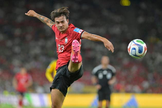 FIFA World Cup, WM, Weltmeisterschaft, Fussball 2026 - Group A - South Africa vs South Korea Jens Castrop of South Korea in action during the FIFA World Cup 2026 group stage match South Africa against South Korea in Monterrey, Mexico, 24 June 2026. Monterrey Mexico  Copyright: xMIGUELxSIERRAx