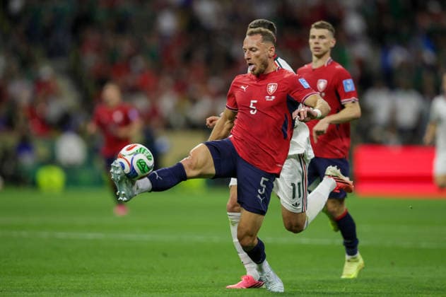 Czechia v Mexico - FIFA World Cup, WM, Weltmeisterschaft, Fussball 2026 - Group A MEXICO CITY, MEXICO - JUNE 24: Vladimir Coufal of Czechia in action during 2026 FIFA World Cup First Stage Group A match between Czechia and Mexico at Estadio Azteca (Mexico Stadium) in Mexico City, Mexico on June 24, 2026. Luciano Gonzalez Anadolu Mexico Mexico. Editorial use only. Please get in touch for any other usage.  Copyright: x2026xAnadoluxLucianoxGonzalezx