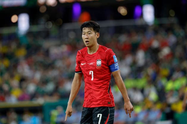 June 24, 2026, Guadalupe, Nuevo Leon, Mexico: S. Heungmin of Korea Republic reacts to a play against South Africa, during the match between South Africa and Korea Republic for the 3rd round of the group A of the FIFA World Cup, WM, Weltmeisterschaft, Fussball 2026, at Monterrey Stadium. Guadalupe Mexico - ZUMAo125 20260624_zip_o125_023 Copyright: xAntonioxOjedax