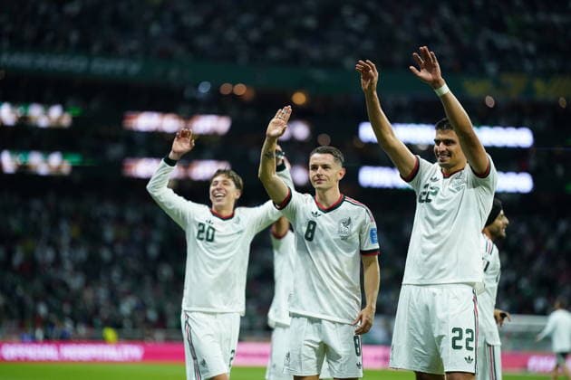 Czechia v Mexico - FIFA World Cup, WM, Weltmeisterschaft, Fussball 2026 - Group A MEXICO CITY, MEXICO - JUNE 24: Players of Mexico greet the fans after 2026 FIFA World Cup First Stage Group A match between Czechia and Mexico at Estadio Azteca (Mexico Stadium) in Mexico City, Mexico on June 24, 2026. Luciano Gonzalez Anadolu Mexico City Mexico. Editorial use only. Please get in touch for any other usage.  Copyright: x2026xAnadoluxLucianoxGonzalezx