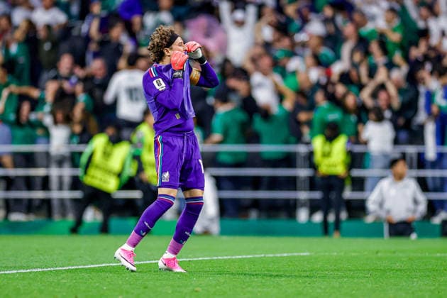 FIFA World Cup, WM, Weltmeisterschaft, Fussball 2026 CZECHIA VS MEXICO FIFA WORLD CUP 2026 CZECHIA VS MEXICO CZECHIA VS MEXICO 24062026 MEXICO CITY, MEXICO Action photo of Guillermo Ochoa (No.13) of Mexico, during Group A game of the FIFA World Cup 2026, held at the Estadio Ciudad de Mexico of Mexico City. Foto de accion de Guillermo Ochoa (No.13) de Mexico, durante juego del Grupo A de la Copa del Mundo 2026 de la FIFA, celebrado en el Estadio Ciudad de MÃ xico de la Ciudad de MÃ xico. PHOTO BY IMAGENSHOP AGENCIA FOTOGRAFICA MEXICO CITY MEXICO CITY MEXICO *** FIFA WORLD CUP 2026 CZECHIA VS MEXICO FIFA WORLD CUP 2026 CZECHIA VS MEXICO CZECHIA VS MEXICO 06 24 2026 MEXICO CITY, MEXICO Action photo of Guillermo Ochoa, No. 13 of Mexico, during a Group A match of the 2026 FIFA World Cup, held at the Estadio Ciudad de México in Mexico City Action photo of Guillermo Ochoa, No. 13 of Mexico, during a Group A match of the 2026 FIFA World Cup, held at the Estadio Ciudad de México in Mexico City. PHOTO BY IMAGENSHOP PHOTO AGENCY MEXICO CITY MEXICO CITY MEXICO Copyright: xYOALIxMARTINEZx