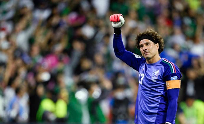 (260625) -- MEXICO CITY, June 25, 2026 -- Guillermo Ochoa, goalkeper of Mexico, reacts after a group A match between the Czech Republic and Mexico at the 2026 FIFA World Cup, WM, Weltmeisterschaft, Fussball at Mexico City Stadium in Mexico City, Mexico, June 24, 2026. ) (SP)MEXICO-MEXICO CITY-FOOTBALL-FIFA WORLD CUP-GROUP A-CZE VS MEX LixMuzi 