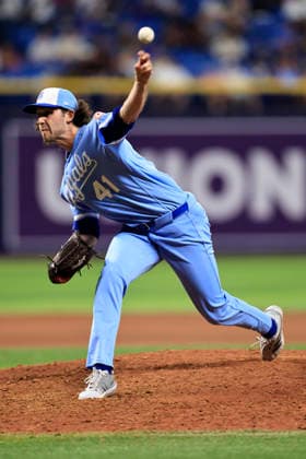 June 24, 2026, St. Petersburg, Florida, USA: Kansas City Royals pitcher Daniel Lynch IV (41) delivers a pitch during an MLB, Baseball Herren, USA game against the Tampa Bay Rays on June 24, 2026 at Tropicana Field. The Rays beat the Royals 5-3. MLB 2026: Tampa Bay Rays 5 : 3 Kansas City Royals  - ZUMAh180 20260624_zsp_h180_072 Copyright: xKimxHukarix