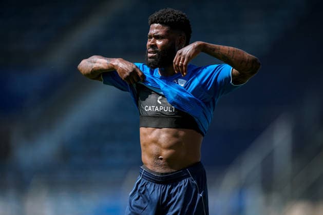 25.06.2026, Fußball, Trainingsauftakt VfL Bochum, 2. Fußball Bundesliga, Vonovia Ruhrstadion, Saison 2026 2027: Moritz-Broni Kwarteng (VfL Bochum 11) beim ersten Training der neuen Saison 26 27 bei sommerlichen Temperaturen und 31 Grad Hitze DFB regulations prohibit any use of photographs as image sequences and or quasi-video. Nordrhein-Westfalen Deutschland *** June 25, 2026, Soccer, VfL Bochum’s First Training Session, 2. Bundesliga, Vonovia Ruhrstadion, 2026–2027 season: Moritz Broni Kwarteng of VfL Bochum No. 11 at the first training session of the new 2026–2027 season on June 27, amid summery temperatures and 31 degrees Celsius heat. DFB regulations prohibit any use of photographs as image sequences and or quasi-video. North Rhine-Westphalia, Germany