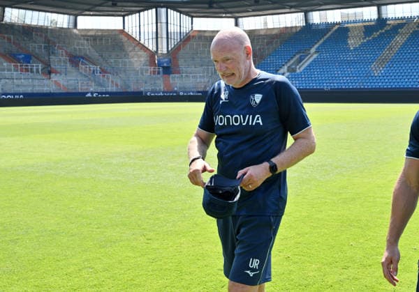 Trainer Uwe Rösler (VfL Bochum) 25.06.2026, Fussball 2. Bundesliga, Saison 2026 2027, Trainingsauftakt VfL Bochum Bochum Vonovia Ruhrstadion Nordrhein Westfalen Deutschland *** Coach Uwe Rösler, VfL Bochum, June 25, 2026; Soccer, 2. Bundesliga, 2026–2027 season; Start of training camp for VfL Bochum at the Vonovia Ruhrstadion in Bochum, North Rhine-Westphalia, Germany Team2
