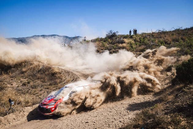 AUTO - WRC, Motorsport Rallye, WM - ACROPOLIS RALLY GREECE 2026 01 SÃ bastien OGIER, Vincent LANDAIS, Toyota GR Yaris Rally1, action during the 2026 Acropolis Rally Greece, 8th round of the 2026 WRC World Rally Car Championship, from June 25 to 28, 2026 at Loutraki, Greece - LoutrakiGreece  Copyright: xNikosxKatikisx