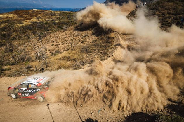 AUTO - WRC, Motorsport Rallye, WM - ACROPOLIS RALLY GREECE 2026 22 MÄrtiÅÜÅ¡ SESKS, RenÄrs FRANCIS, Ford Puma Rally1, action during the 2026 Acropolis Rally Greece, 8th round of the 2026 WRC World Rally Car Championship, from June 25 to 28, 2026 at Loutraki, Greece - LoutrakiGreece  Copyright: xNikosxKatikisx
