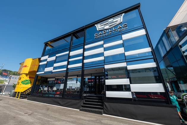 Cadillac Formula 1 Team,Hospitality , Pre-Events, Grosser Preis von Oesterreich, Motorsport, Herren, Formel 1, 25.06.2026 Speilberg Steiermark Austria *** Cadillac Formula 1 Team, Hospitality, Pre-Events, Austrian Grand Prix, Motorsports, Men, Formula 1, June 25, 2026, Spielberg, Styria, Austria Copyright: xkolbert-press MartinxWdziecznyx