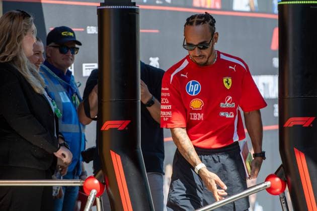 Lewis Hamilton 44, Scuderia Ferrari HP, , Pre-Events, Grosser Preis von Oesterreich, Motorsport, Herren, Formel 1, 25.06.2026 Speilberg Steiermark Austria *** Lewis Hamilton 44, Scuderia Ferrari HP, , Pre-Event, Austrian Grand Prix, Motorsports, Men, Formula 1, June 25, 2026, Spielberg, Styria, Austria Copyright: xkolbert-press MartinxWdziecznyx