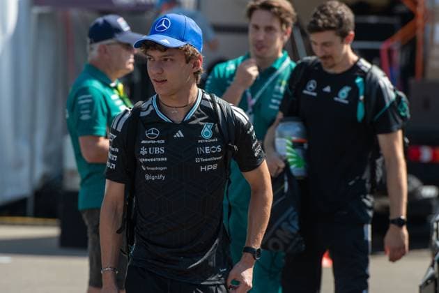 Andrea Kimi Antonelli 12, Mercedes-AMG Petronas F1 Team, , Pre-Events, Grosser Preis von Oesterreich, Motorsport, Herren, Formel 1, 25.06.2026 Speilberg Steiermark Austria *** Andrea Kimi Antonelli 12, Mercedes AMG Petronas F1 Team, , Pre-Event, Austrian Grand Prix, Motorsports, Men, Formula 1, June 25, 2026, Spielberg, Styria, Austria Copyright: xkolbert-press MartinxWdziecznyx
