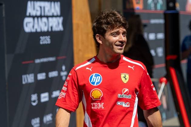 Charles Leclerc 16, Scuderia Ferrari HP, , Pre-Events, Grosser Preis von Oesterreich, Motorsport, Herren, Formel 1, 25.06.2026 Speilberg Steiermark Austria *** Charles Leclerc 16, Scuderia Ferrari HP, , Pre-Event Coverage, Austrian Grand Prix, Motorsports, Men, Formula 1, June 25, 2026, Spielberg, Styria, Austria Copyright: xkolbert-press MartinxWdziecznyx
