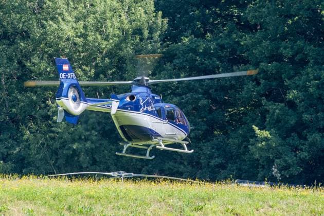 Helicopter, Pre-Events, Grosser Preis von Oesterreich, Motorsport, Herren, Formel 1, 25.06.2026 Speilberg Steiermark Austria *** Helicopter, Pre-Events, Austrian Grand Prix, Motorsports, Men, Formula 1, June 25, 2026, Spielberg, Styria, Austria Copyright: xkolbert-press MartinxWdziecznyx