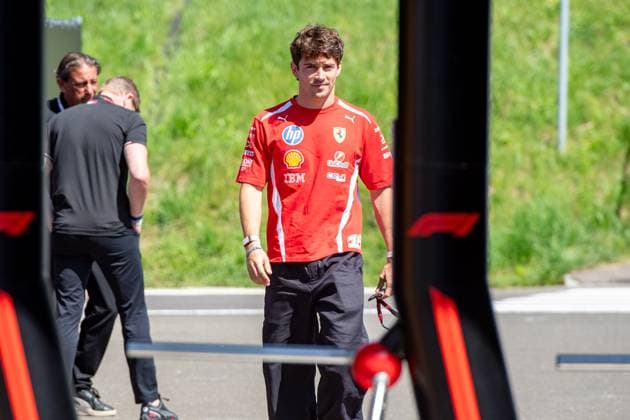 Charles Leclerc 16, Scuderia Ferrari HP, , Pre-Events, Grosser Preis von Oesterreich, Motorsport, Herren, Formel 1, 25.06.2026 Speilberg Steiermark Austria *** Charles Leclerc 16, Scuderia Ferrari HP, , Pre-Event, Austrian Grand Prix, Motorsports, Men, Formula 1, June 25, 2026, Spielberg, Styria, Austria Copyright: xkolbert-press MartinxWdziecznyx