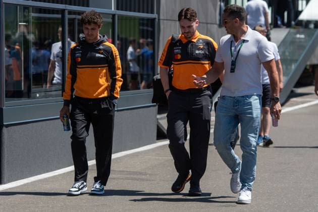 Lando Norris 1, McLaren Mastercard F1 Team, , Pre-Events, Grosser Preis von Oesterreich, Motorsport, Herren, Formel 1, 25.06.2026 Speilberg Steiermark Austria *** Lando Norris 1, McLaren Mastercard F1 Team, , Pre-Events, Austrian Grand Prix, Motorsports, Men, Formula 1, June 25, 2026, Spielberg, Styria, Austria Copyright: xkolbert-press MartinxWdziecznyx